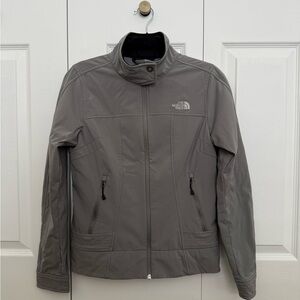 The North Face Women’s Apex Barrier Soft Shell Jacket – Grey (Size S)
